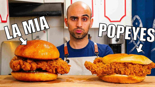 Sándwich de pollo de Popeyes